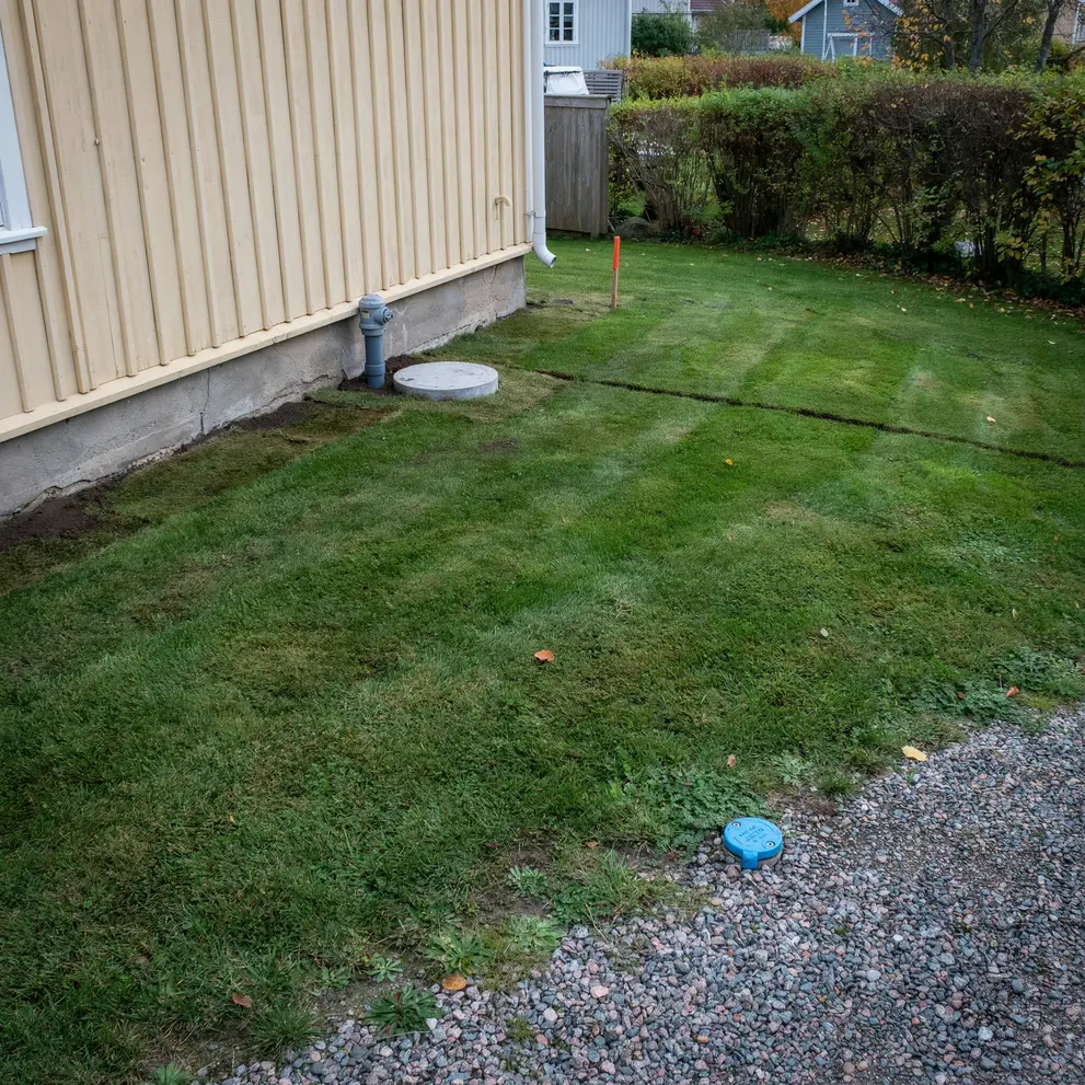 koppla kommunalt vatten avlopp vaxholm uppland stockholm